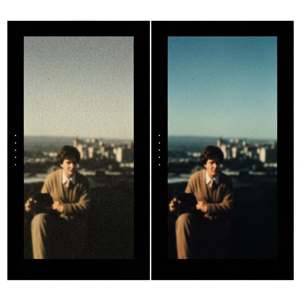 Upscale & Restore Archival Clip